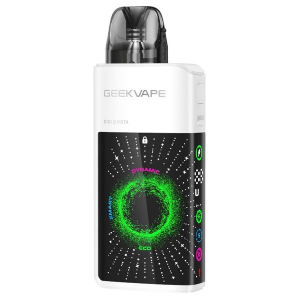 Geekvape Digi Q Vista Podsystem E-Zigarette Beispiel Display White