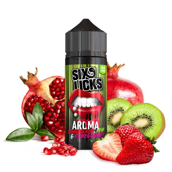 Strawberry Kiwi Pomegranate Aroma Six Licks 20 ml