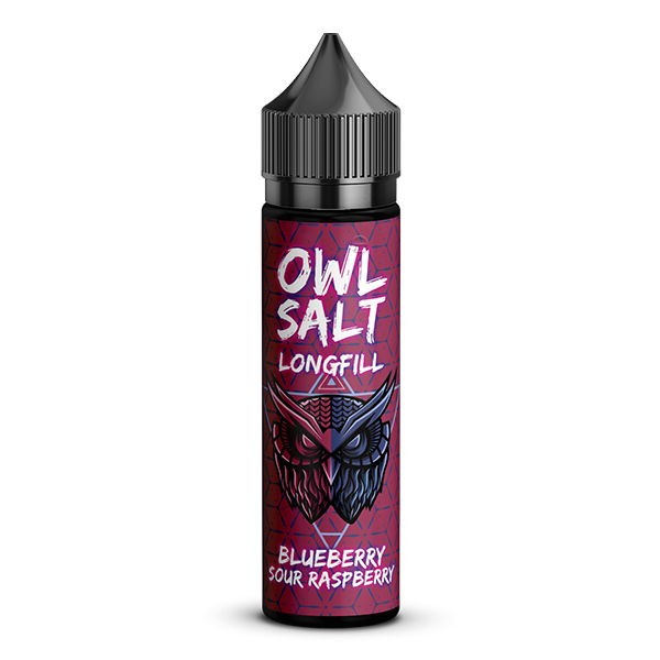 Blueberry Sour Raspberry Longfill Aroma OWL Salt Flasche