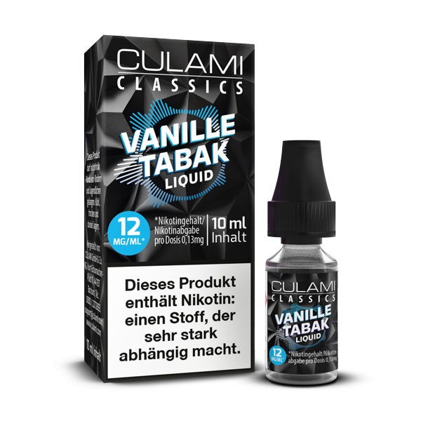 Vanille Tabak Liquid Culami 12 mg/ml