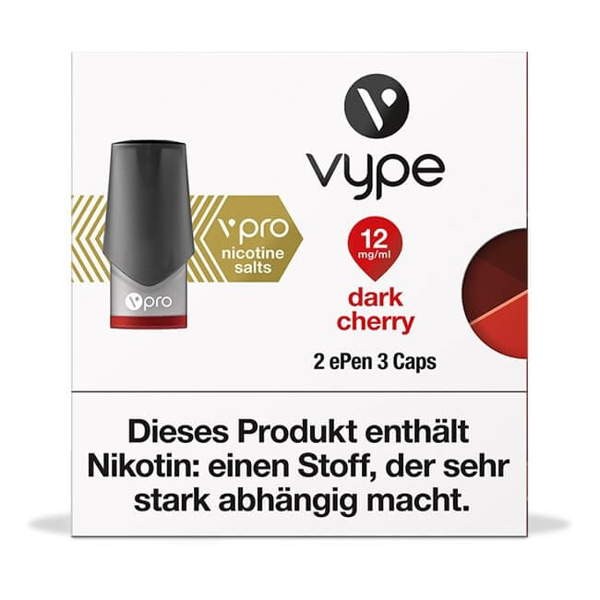 Dark Cherry Caps vPro Vype ePen3 12mg