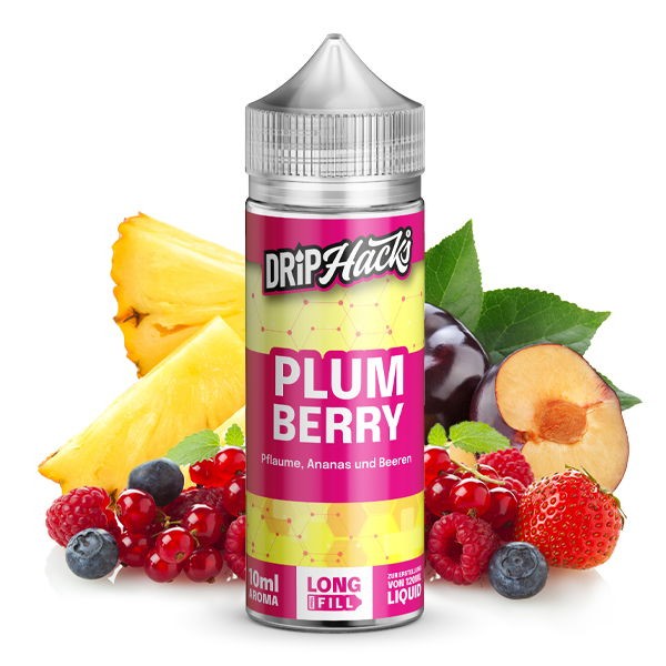 Plum Berry Longfill Aroma Drip Hacks Geschmack