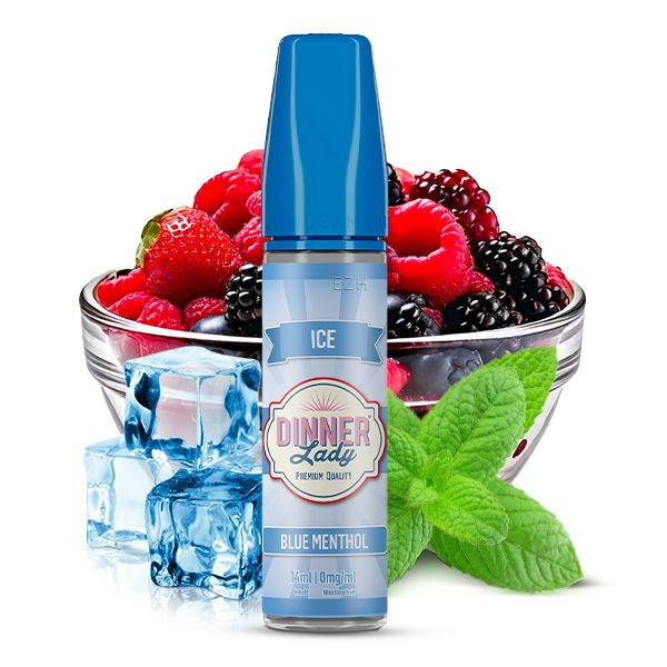 Blue Menthol ICE Longfill Aroma DINNER Lady 14 ml Geschmack