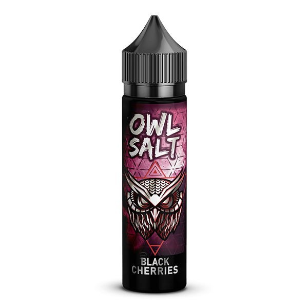 Black Cherries Longfill Aroma OWL Salt Flasche