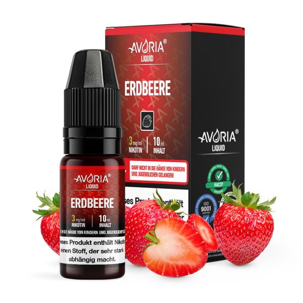 Erdbeere Liquid Avoria