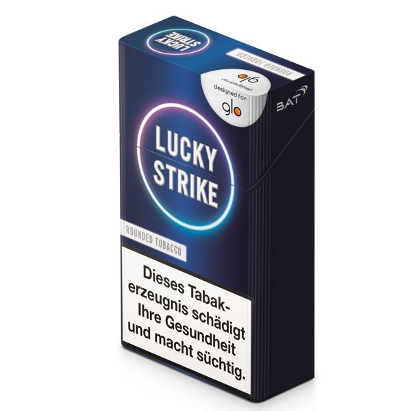 Lucky Strike for glo Sticks Rounded Tobacco