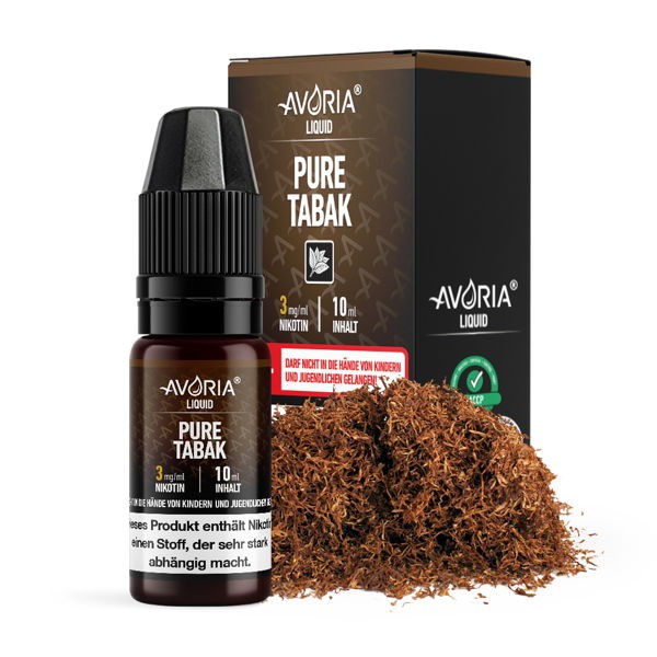 Pure Tabak E-Zigaretten Liquid Avoria