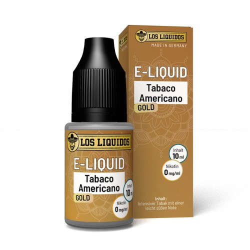 Tobaco Americano Gold Liquid Los Liquidos MHD Ware