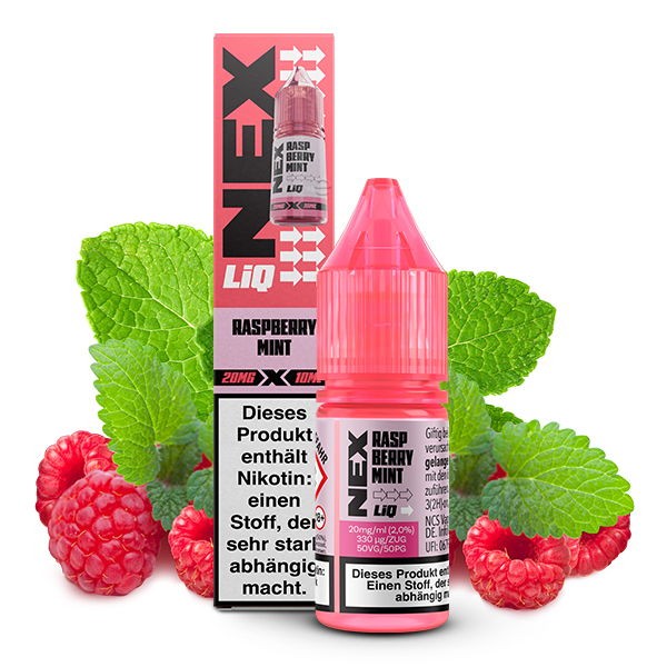 Raspberry Mint Nikotinsalz Liquid Pod Salt NexLiq 20 mg/ml