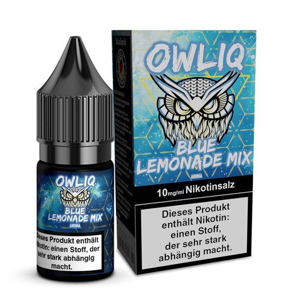 OWLIQ Nikotinsalz Liquid Blue Lemonade Mix 10 mg/ml