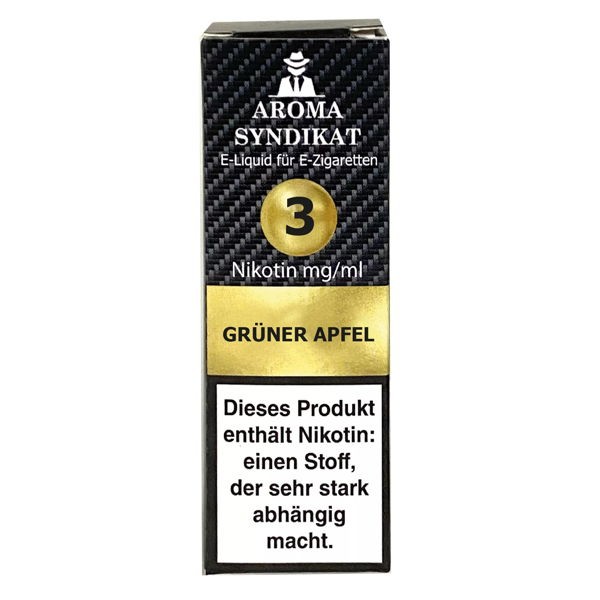 Grüner Apfel Liquid Syndikat 3 mg/ml