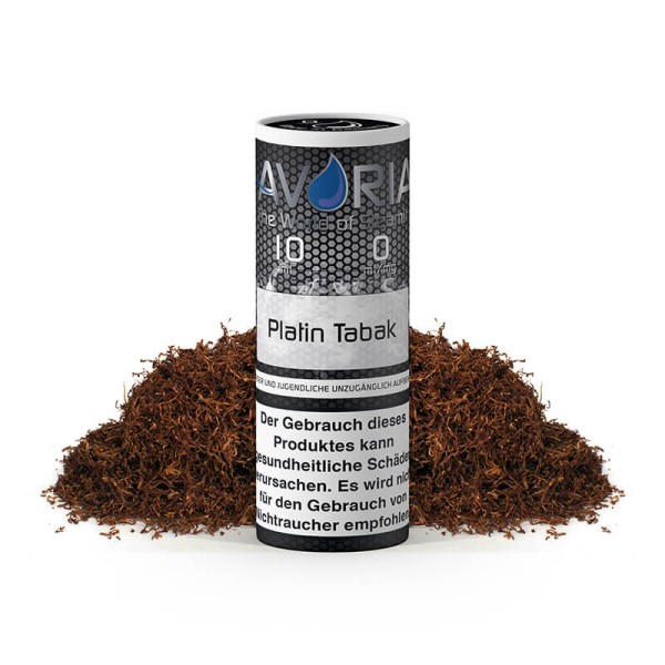 Platin Tabak Liquid Avoria