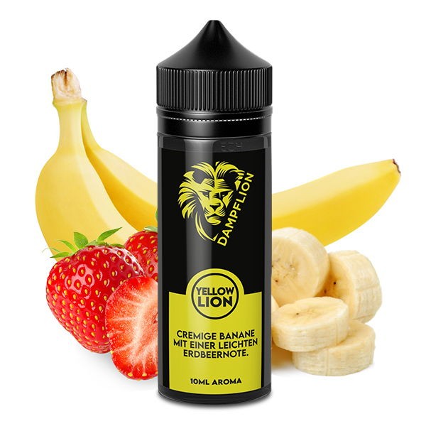 Yellow Lion Longfill Aroma Dampflion Geschmack