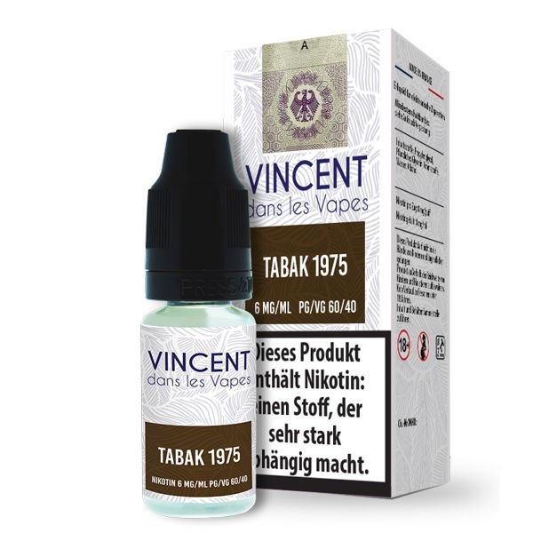 Tabak 1975 Liquid Vincent 6 mg/ml