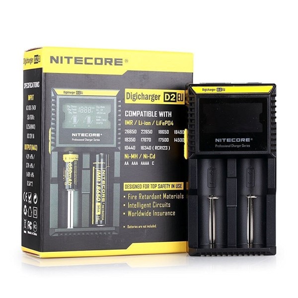 Nitecore Digicharger D2 Ladegerät EU