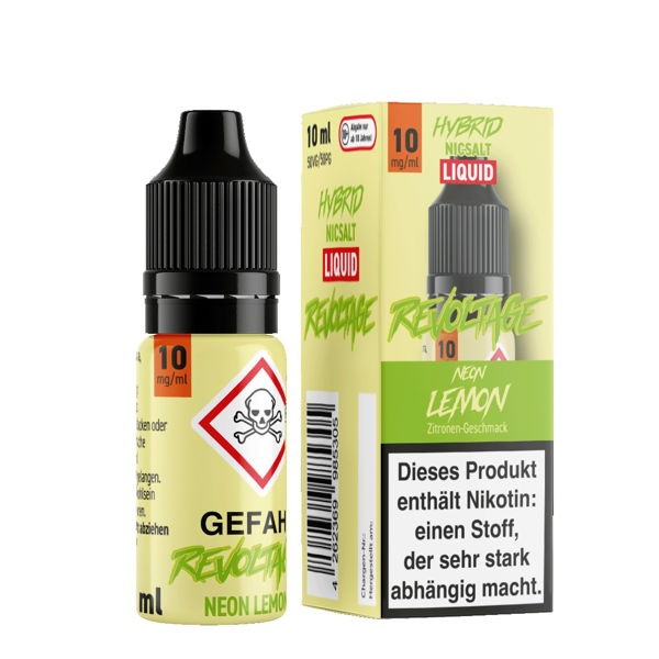 Neon Lemon Hybrid Nikotinsalz Liquid Revoltage 10 mg/ml