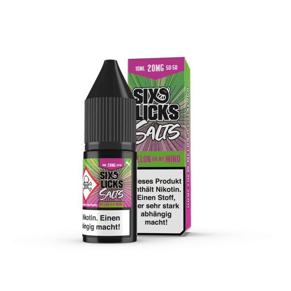 Melon on my Mind 20 mg Nikotinsalz Liquid Six Licks