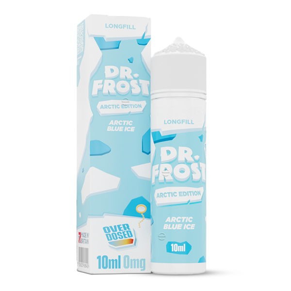 Arctic Blue Ice Longfill Aroma Dr. Frost Arctic Edition Verpackung