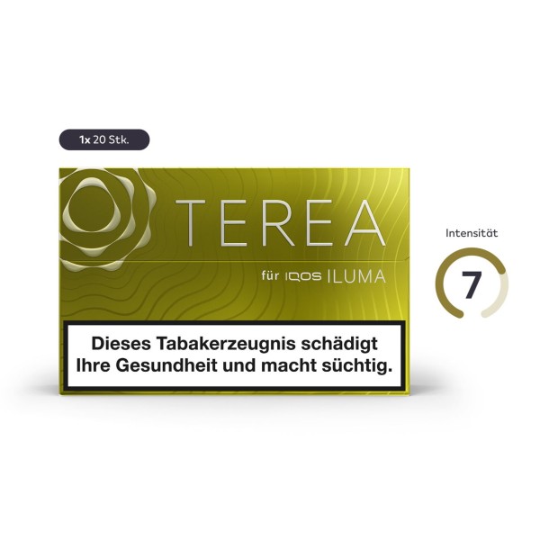 TEREA Tabaksticks Yellow Green Selection IQOS ILUMA Intense
