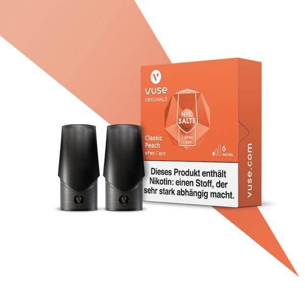 Classic Peach Caps Vuse ePen