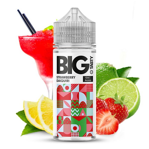 Strawberry Daiquiri Longfill Aroma Big Tasty Juiced Geschmack