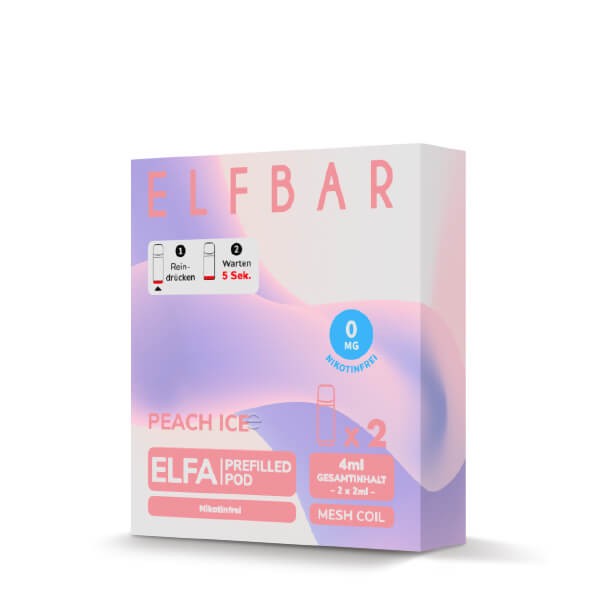 Elfbar Elfa Peach Ice 0mg