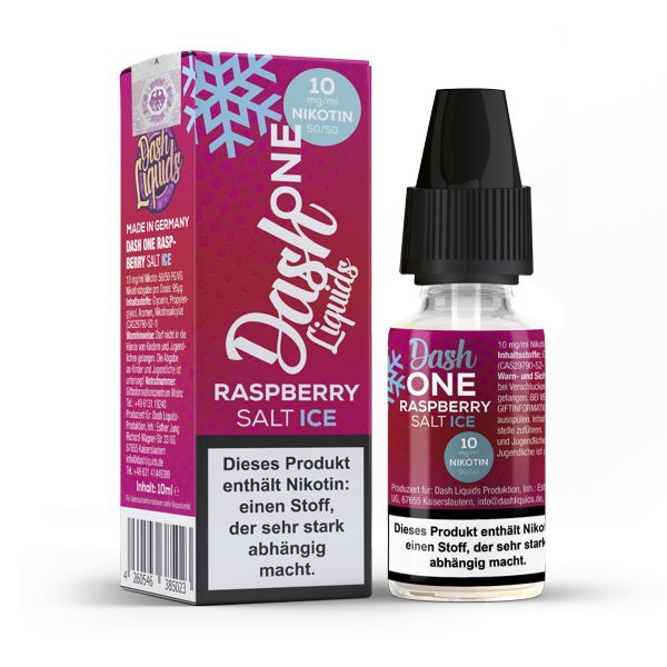 Raspberry Ice Nikotinsalz Liquid Dash One 10 mg/ml