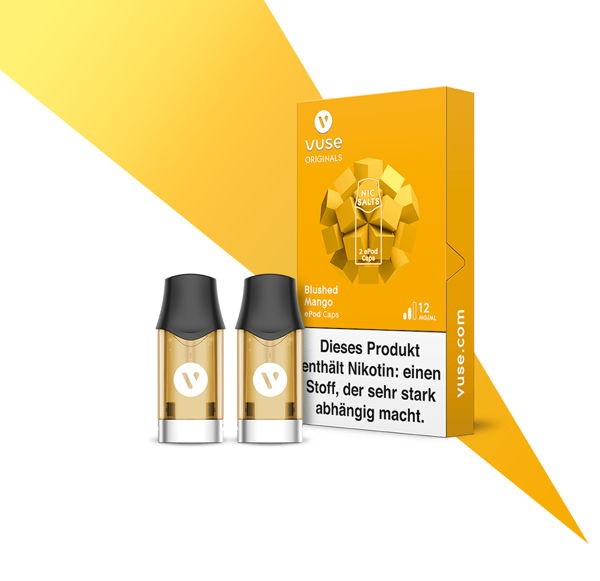 Blushed Mango Nic Salts Caps Vuse ePod
