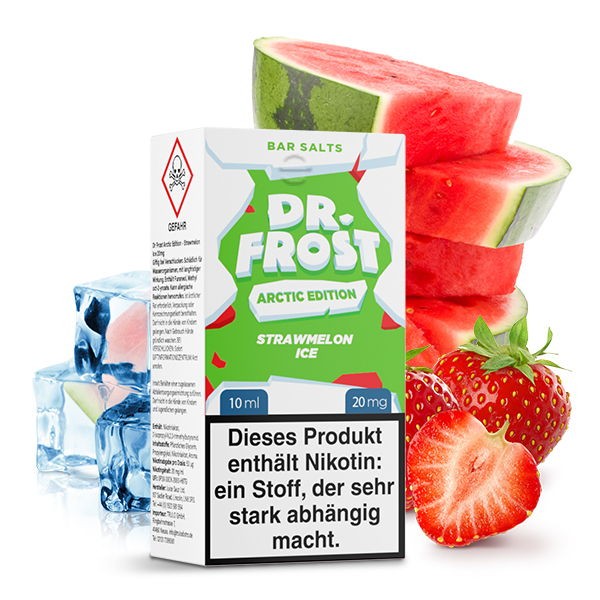 Dr. Frost Arctic Edition Strawmelon Ice Nikotinsalz Liquid 20 mg/ml Geschmack