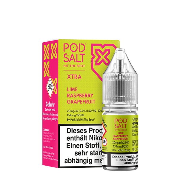 Lime Raspberry Grapefruit Nikotinsalz Liquid Pod Salt Xtra