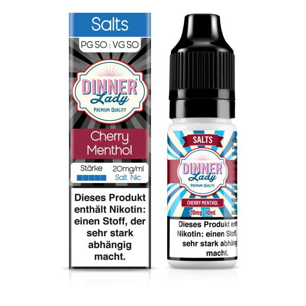 Cherry Menthol Nikotinsalz DINNER Lady