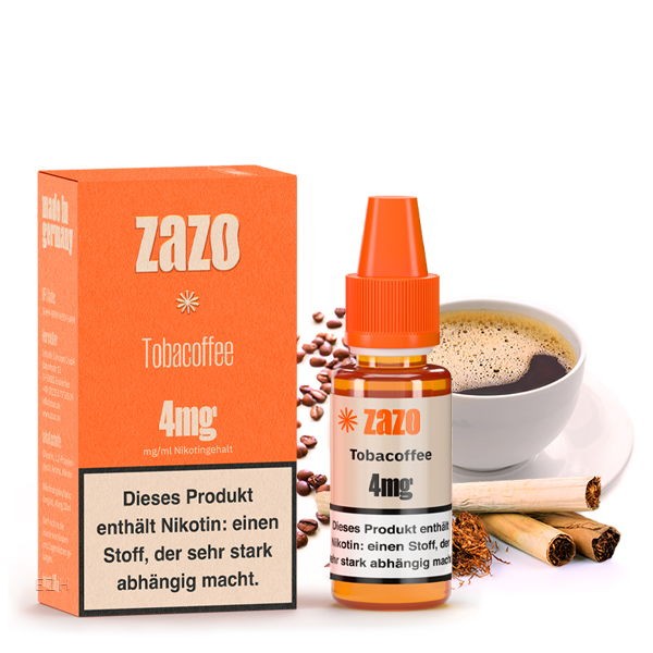 Tobacoffee Liquid Zazo 4 mg/ml