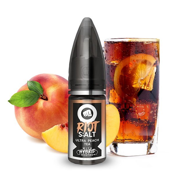 Ultra Peach Tea Hybrid Nikotinsalz Liquid Riot Salt