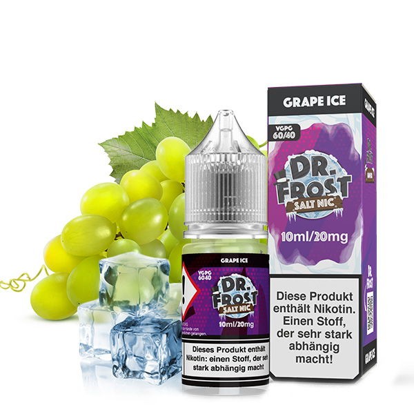 Grape Ice Nikotinsalz Liquid Dr. Frost Salt Nic