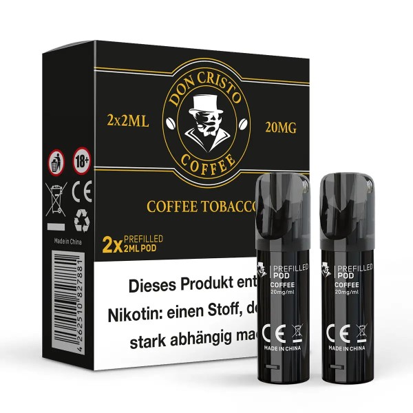Coffee Prefilled Ersatz Pod Don Cristo