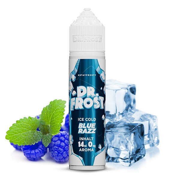 Blue Raspberry Ice Aroma Dr. Frost Geschmack