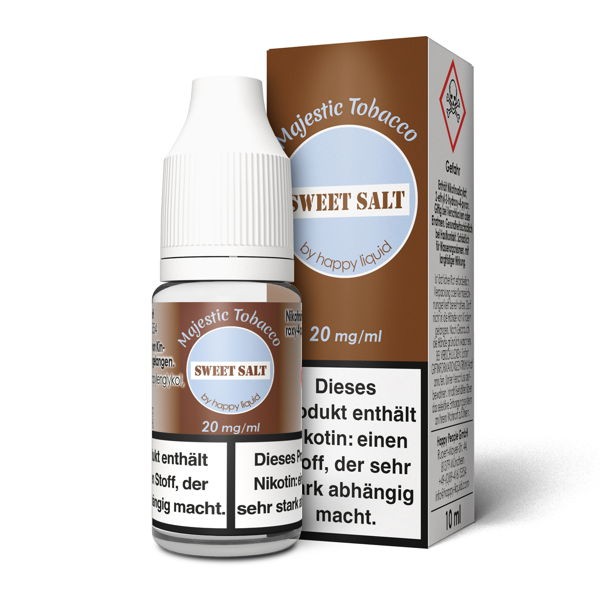 Majestic Tobacco Nikotinsalz Liquid Sweet Salt by Happy Liquid 20 mg