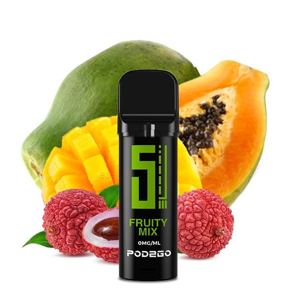 Fruity Mix Prefilled Pod 5EL Pod2Go 0 mg/ml