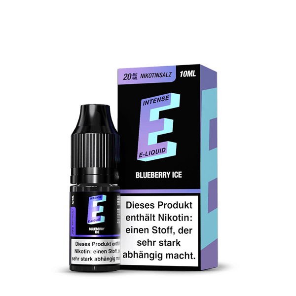 Blueberry Ice Nikotinsalz Liquid The Vaping Expert E-Intense 20 mg/ml