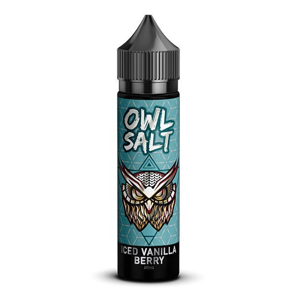 Iced Vanilla Berry Longfill Aroma OWL Salt Flasche