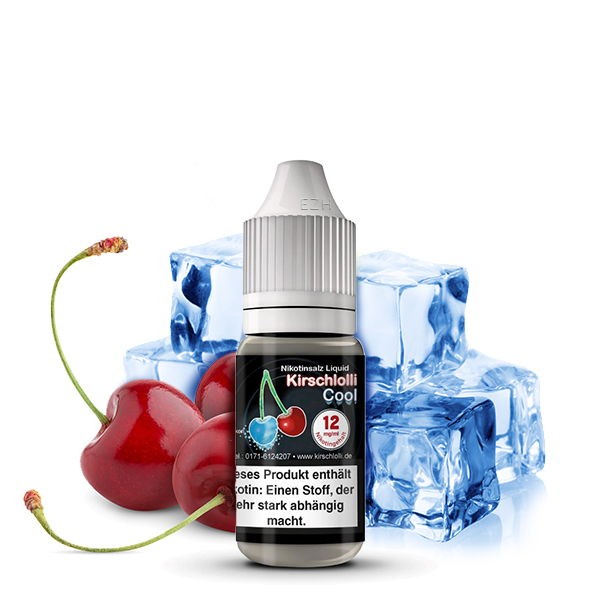 Kirschlolli Cool Nikotinsalz Liquid Beispiel 12 mg/ml