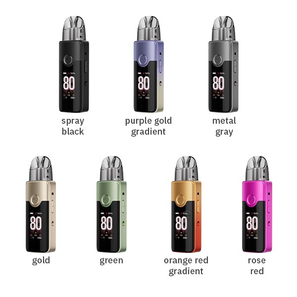 Voopoo Vinci E80 E-Zigarette Asuwahl Farben