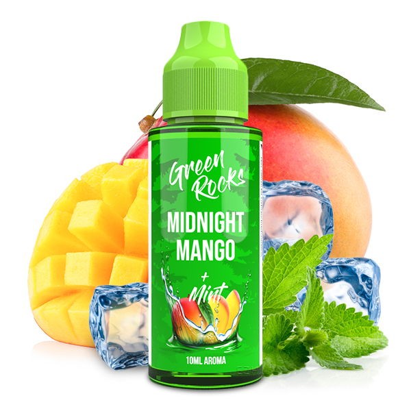 Midnight Mango Longfill Aroma Green Rocks Geschmack