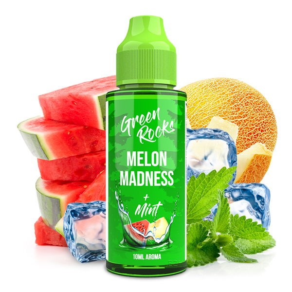 Melon Madness Longfill Aroma Green Rocks Geschmack