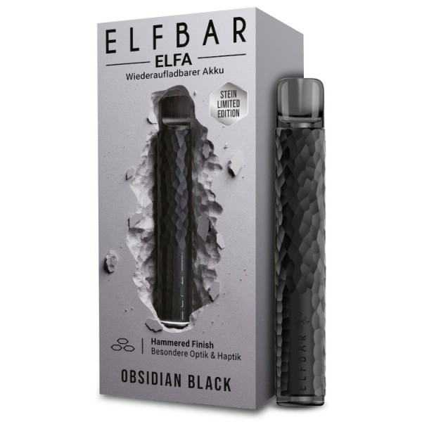 Elf Bar ELFA Prefilled Pod E-Zigarette - Limited Edition Obsidian Black