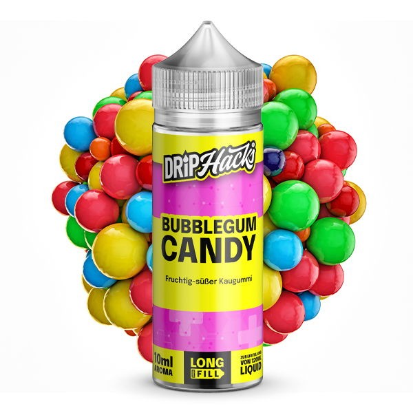 Bubblegum Candy Longfill Aroma Drip Hacks Geschmack