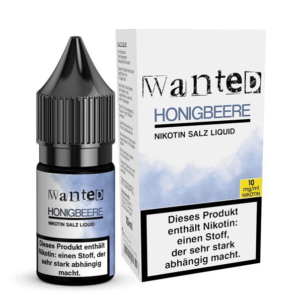 Honigbeere Nikotinsalz Liquid Wanted 10 mg/ml
