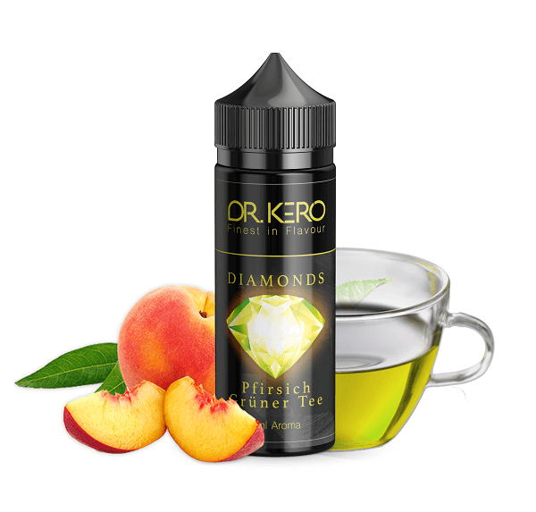 Pfirsich Grüner Tee Aroma Diamonds Dr. Kero