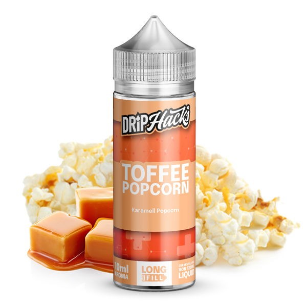 Toffee Popcorn Longfill Aroma Drip Hacks Geschmack