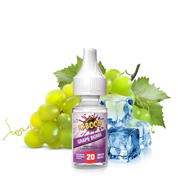 Grape Bomb Nikotinsalz Liquid K-Boom